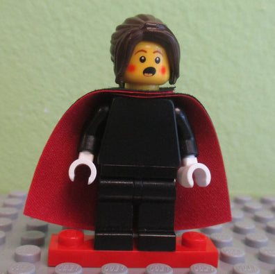 LEGO Minifigure-Caroler, Female-Holiday / Christmas-HOL001-Creative Brick Builders